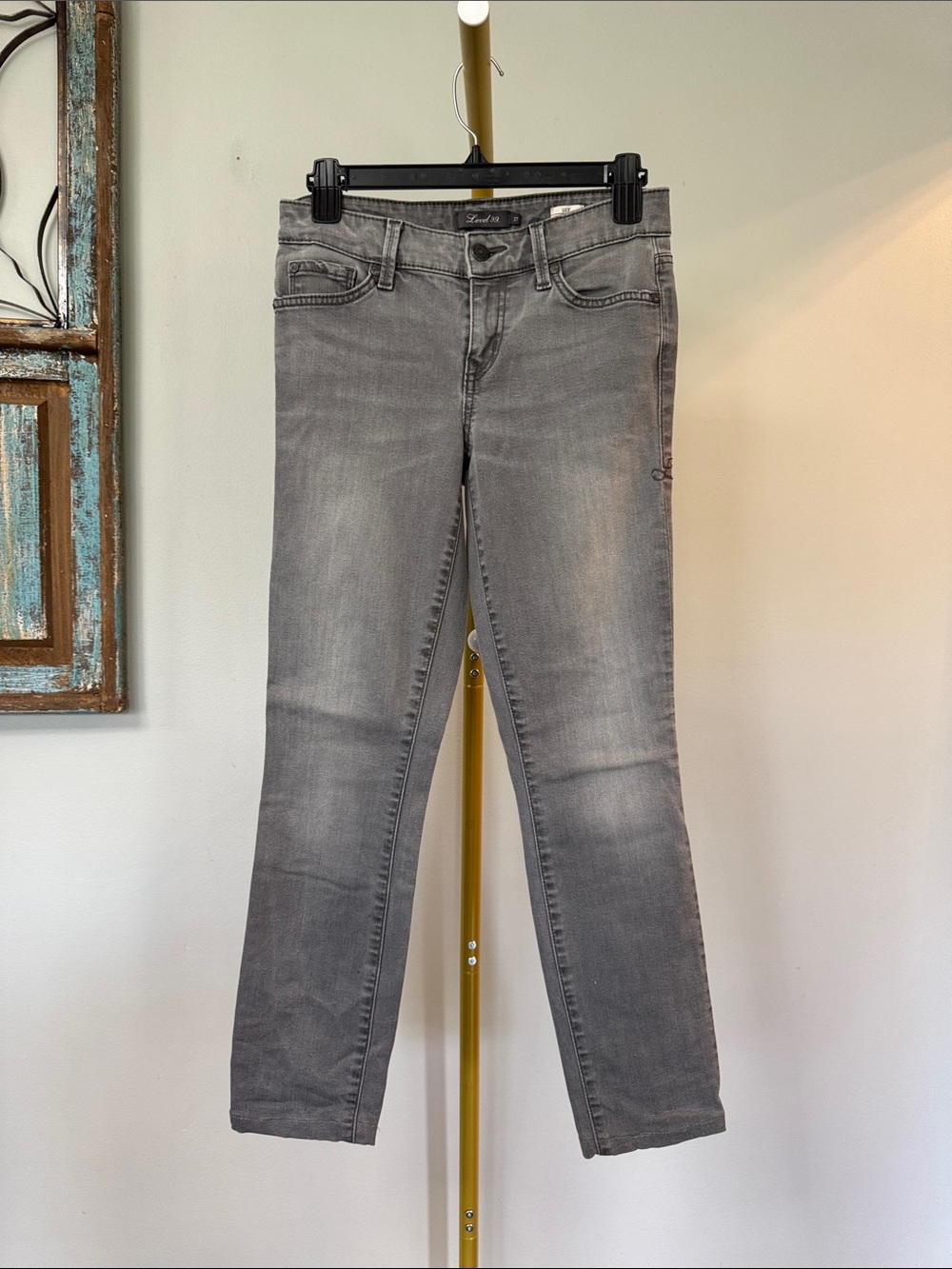 Level 99 Grey ankle Skinny Jeans 27